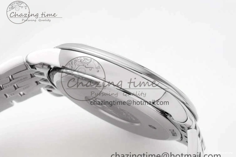 0301 De Ville SS DIWF 1:1 Best Edition Light Blue Dial SS Markers on SS Bracelet MIYOTA TopPick 7850